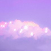 高清紫色系风景唯美意境头像图片