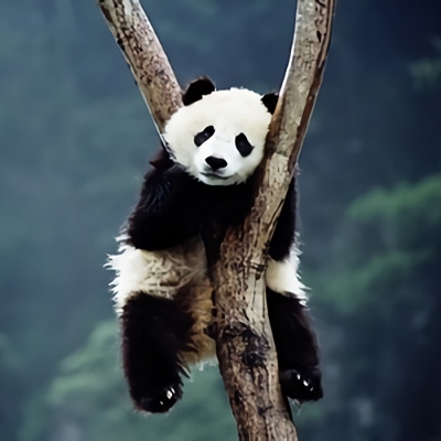 超可爱的熊猫头像,高清超萌适合做头像的熊猫图片